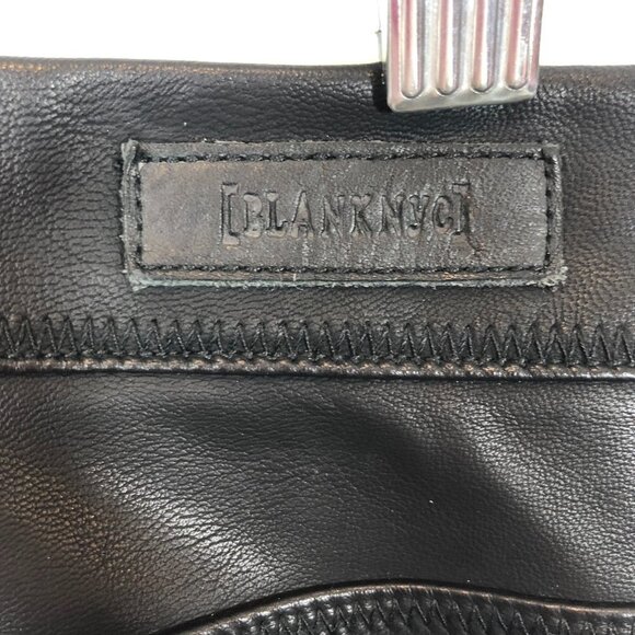 Blank NYC Black faux leather Pull on Legging 25 - Picture 4 of 6